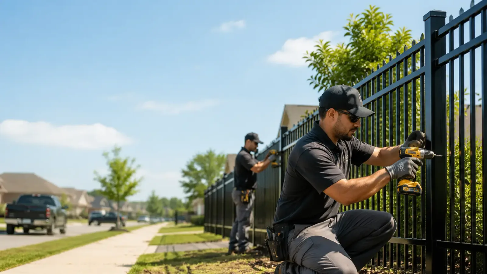 Metal Fence Installation in Fayette, MS